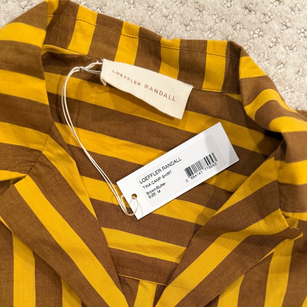 Loeffler Randall Tina Camp Shirt - Picture 6 of 6